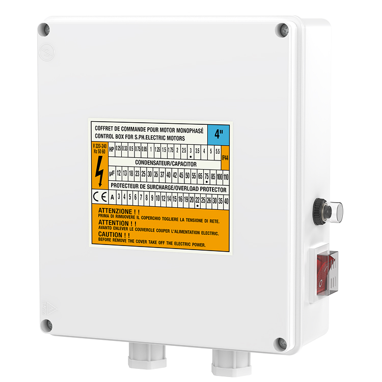 Конденсаторный блок VODOS  BOX DYM-S03 1,5 кВт (60mF)