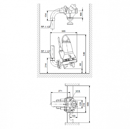 Насос  SEG 40.12.Ex.2.1.502  1,8/1,2kW  8,2A  1x230V 50Hz